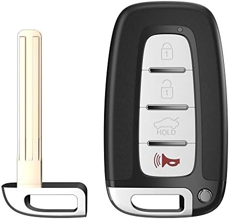 VOFONO 4 Buttons Keyless Entry Remote Smart Key Fob Compatible with Hyundai Sonata 2011-2015/ Replacement for Kia ( FCC ID: SY5HMFNA04 )