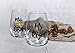 Joy & Mario Mr.Right and Mrs Always Right Wine Glass set of 2 for wedding gifts, and engagement gifts.