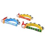 XILALU baby toy Baby Rainbow Musical Instrument Toy Lovely Wooden Jingle Ring Handbell Rattle