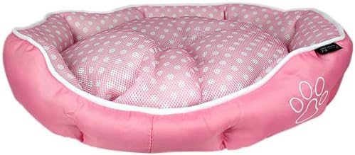 polka dot dog bed