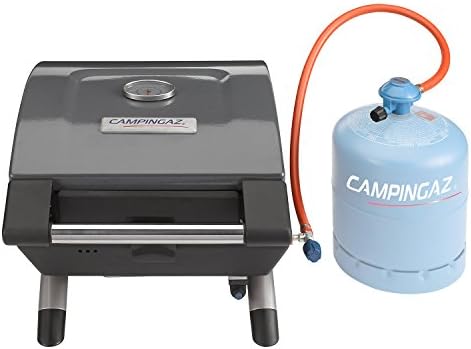 Campingaz Barbecue Gaz Portable 1 Series Compact LX R, BBQ 1 Brûleur, Barbecue Portable de Camping, Mini Barbecue à Gaz, Grille d'extérieur, Egalement pour Caravane et Balcon