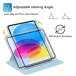 Supveco iPad 10th Generation 2022 Case with Pencil
