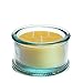 3-Wick Unscented Bluecorn Beeswax Candle in Glass - 100% Pure Beeswax Candles Handmade in Colorado