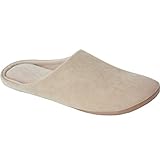 HomeIdeas Men's Comfortable Slippers, Cotton House Washable Memory Foam Anti-slip Slippers