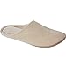 HomeIdeas Men's Comfortable Slippers, Cotton House Washable Memory Foam Anti-slip Slippers