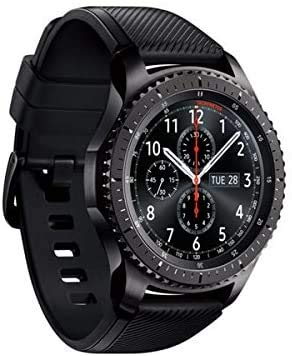 ایگرد | قیمت و خرید Samsung - Gear S3 Frontier Smartwatch 46mm - 4G LTE  Version, Dark Grey SM-R765 - Leather Wrist Straps \u0026 Silicone bands included  (Renewed)