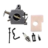 Savior C1Q-S57B Replacement Carburetor With Fuel Oil Filter Fuel Oil Line Spark Plug Air Filter For STIHL MS170 MS180 017 018 Carb Zama Chainsaw 1130-120-0603