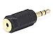 Monoprice 107125 3.5mm Stereo Plug to 2.5mm Mono Jack Adaptor, Gold Plated