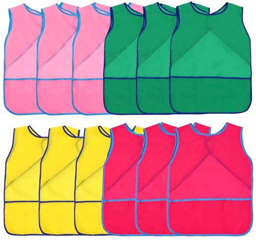 12 Pack Pink/Green/Yellow/Rose Red