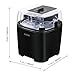 Aicok 1.5 Quart Ice Cream Maker Machine Frozen Yogurt and Sorbet Maker with Timer Function, Black