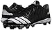 adidas Men's Icon MD Baseball Shoe, Black/White/Onix, 8.5 M US
