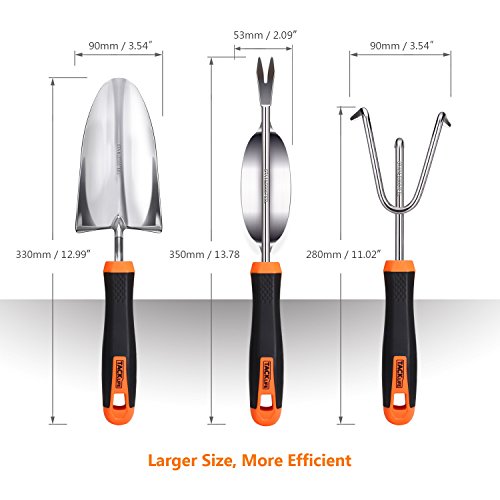 1 TACKLIFE+Stainless+Gardening+Rubberized+Non+Slip