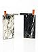 Marble Color Composite Cigarette Case and Box with Cleaner Stick and Holder (Black Marble Color)