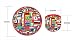 Foldable Collapsible Frisbee Fan With Pouch International Flags - Set of Two