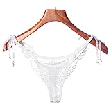 Sexy Underwear ,BeautyvanWomen Sexy Lace Lady Briefs Lingerie Knickers G-string Thongs Panties Underwear (White, Free Size)