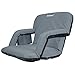 Driftsun Extra Wide Stadium Seats with Back Support - Deluxe Foldable Stadium Chairs for Bleachers - Folding Waterproof Sport Chair - Easy to Transport