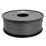 Gizmo Dorks 1.75mm PLA Filament 1kg / 2.2lb for 3D Printers, Grey