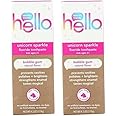 HELLO Bubblegum Unicorn Sparkle Toothpaste for Kids, 4.2 OZ (Pack of 2)
