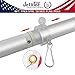 Jetlifee Flag Pole, 360° Spinning 6FT Flag Pole for Outside House Garden Yard, Tangle Free, Rust Proof and Wind Resistant Aluminum Flagpole, Residential or Commercial Use (Silver Flagpole Only)