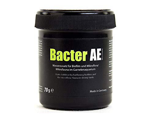 Glasgarten Bacter Ae Shrimp Tank Treatment (70G) | Nutrients For Live Freshwater Shrimp Food / Aquarium Water (Neocaridina, Amano, Red Cherry, Rili)