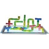 Translucent Pipe Builders Toys for Building 3D Structures and Light Table Use