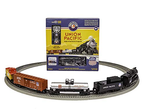 Lionel Union Pacific Flyer LionChief 0-8-0 Set with Bluetooth Capability, Electric O Gauge Model Train Set with Remote, Multi