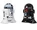 Star Wars Salt and Pepper Shakers - R2D2 and R2Q5 - Add a little Star Wars to every Meal