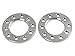 StanceMagic - 1/2 inch (12mm) - 5x4.5 and 5x4.75 Flat Wheel Spacers - Compatible with many Buick Cadillac Chevy Chevrolet (See Description for Specific Year Makes Models)