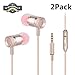 Redlink Wired Headphones, In-Ear Earbuds, Noise Cancelling,Stereo Sound with Built-in Mic for iPhone 6/6s Plus/5s/SE, iPad/iPod,Android smartphones,Tablets,and other devices with 3.5mm audio port