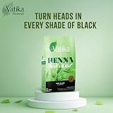 Vatika Naturals Henna Rich Black Hair Colour 60g 6x10g Sachets 100% Ammonia Free view 2