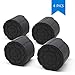 WALKTREE 8K-E5LJ-W5M5 Silicone Universal Lens Cap - Fits Most of DSLR Lenses,Protective Scratch Proof Cap, 4 Pack