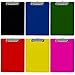 Trade Quest Plastic Clipboard Opaque Color Letter Size Low Profile Clip (Pack of 6) (Assorted)