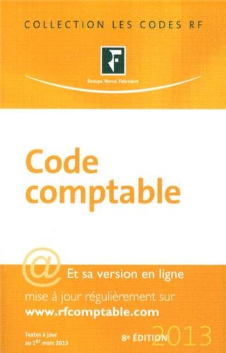 Code comptable 2013