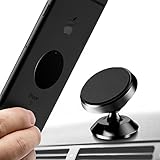 TANGLEI Magnetic Phone Car Mount Holder, Universal Air Vent Car Phone Holder for iPhone X 8 7 Plus/6/6S Samsung Galaxy S8/S7/S6 Note 5/6/7 Google Pixel/LG and GPS, Black