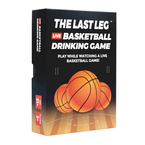 Beer Pressure The Last Leg - Live Basketball Drinking Game. Perfect for Game Days, Tailgates, Parties, and Pre Games.