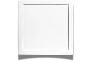 Byson Metal Access Panel – Push-to-Open Access Door – Plumbing Access Panel for Drywall – Ceiling and Wall Installation – Electrical Panel Wall Hole Cover – Durable Galvanized Steel (24 x 24 inches)