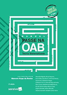 Livro Manual passe na OAB - teoria sistematizada