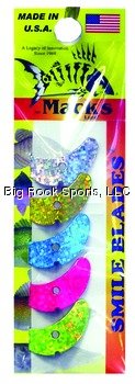 Macks-Lure-Smile-Blade-Assorted-Sparkle-11-Inch