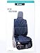 Car Seat Protector Premium Quality – Grey Durable Stylish Fabric - High Back for Maximum Security, Support & Protection
