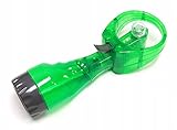 DLUX Water Misting Fan Handheld Battery-Operated (Green) 2 Pack