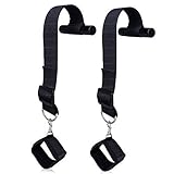 Handcuffs Adult Sex Products Door Swing Nylon Bondage Restraint Hand Cuffs Straps in Black