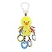 Gbell Baby Stroller Musical Rattles Handbells Toy - Carseat Soft Plush Animal Toys Developmental Educational Sensory Toys for Newborn Infants Babies Boy Girls 0-3 Year Old,1Pcs (D)