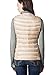 XPOSURZONE Women Packable Down Compact Vest Outdoor Puffer Vest Cream Tan L