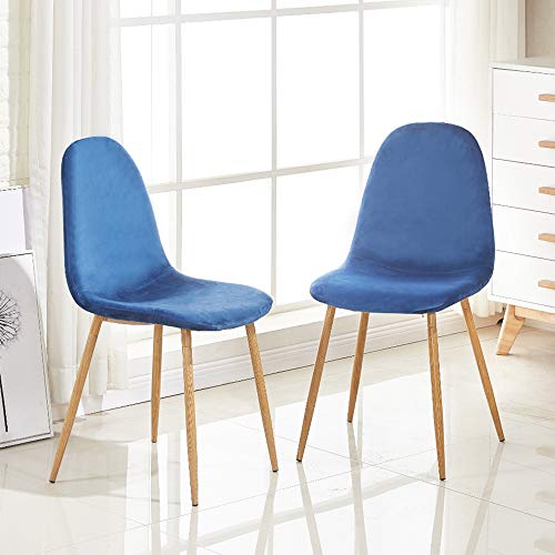 GreenForest Dining Chairs for kitchen,Elegant Velvet Back and Cushion