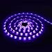 eTopxizu 32.8Ft /10M DC 12V Flexible 5050 RGB LED Strip Light With 44key LED Controller and 12V5A Power Adapter Non-waterproof for Indoor Decoration Novelty