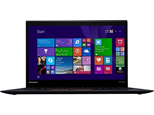 Lenovo ThinkPad X1 Carbon 3rd Generation Intel Dual Core i5-5300U, 14" FHD Screen, 8GB RAM, 256GB SSD, Windows 8.1 Pro 64-Bit