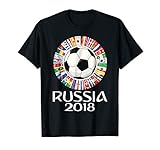 Russia Soccer T-shirt 2018 World Football Cup All Teams 32