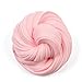 Jumbo Pink Fluffy Floam Slime DIY Kit with Colorful Foam Beads, Easy Bubble Slime Scented Crunchy Slime with Container, Non Sticky Clay Kids Adults Party Toy Favor Birthday Idea for Boys Girls