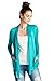 Emmalise Women Basic Drape Cardigan Shawl w Side Pockets - Junior Sizes