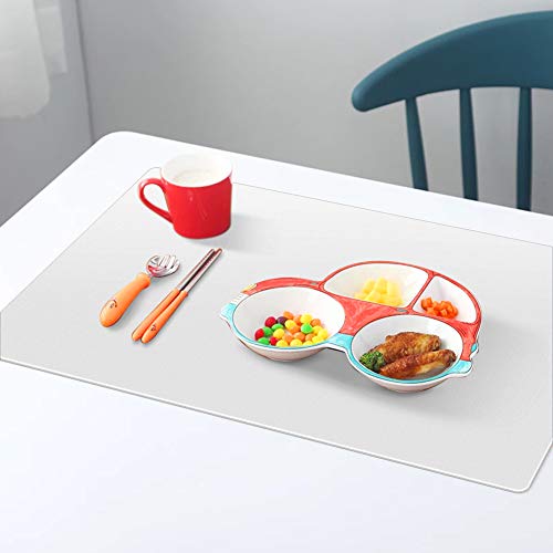 HomeDo 6Pack Waterproof Silicone Placemats, NonStick Baking Mat, Non